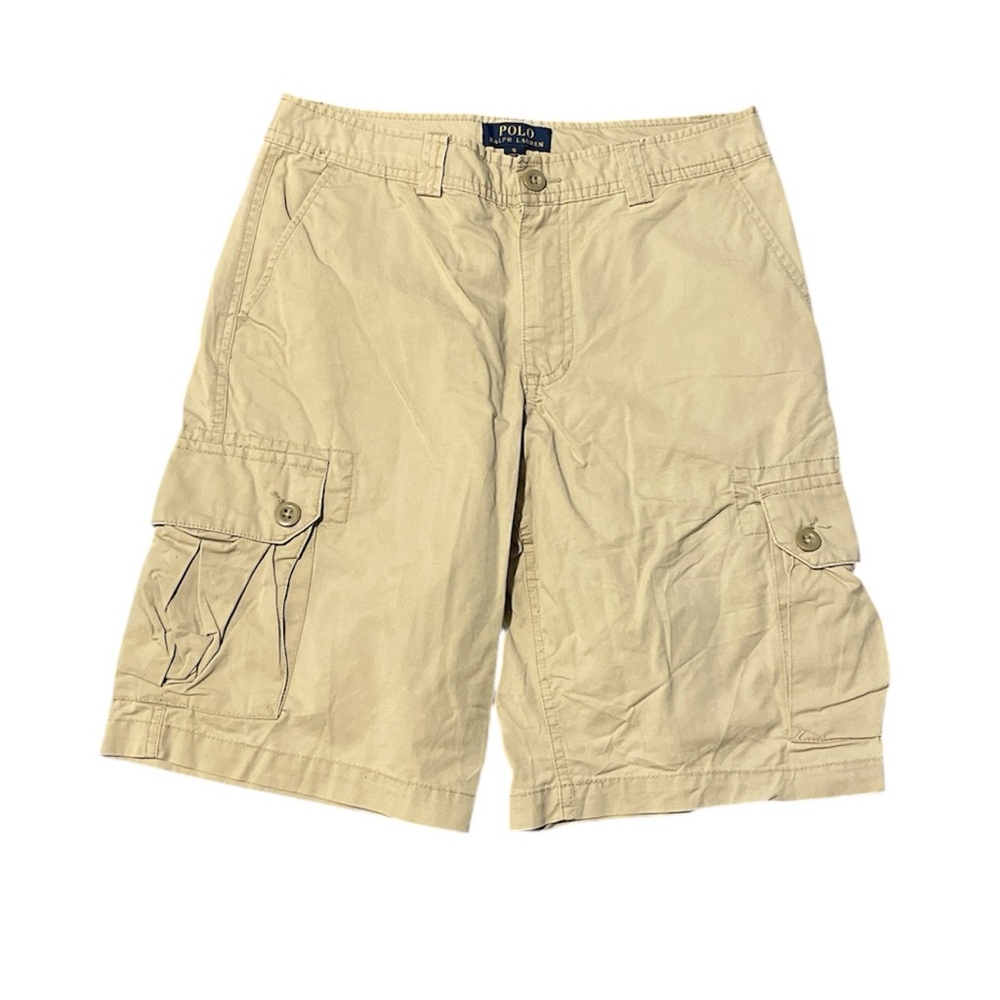 Polo by Ralph Lauren boys classic chino khaki Cargo Shorts